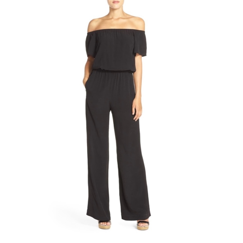 NORDSTROM Charles Henry Off-Shoulder Jumpsuit NWT!!